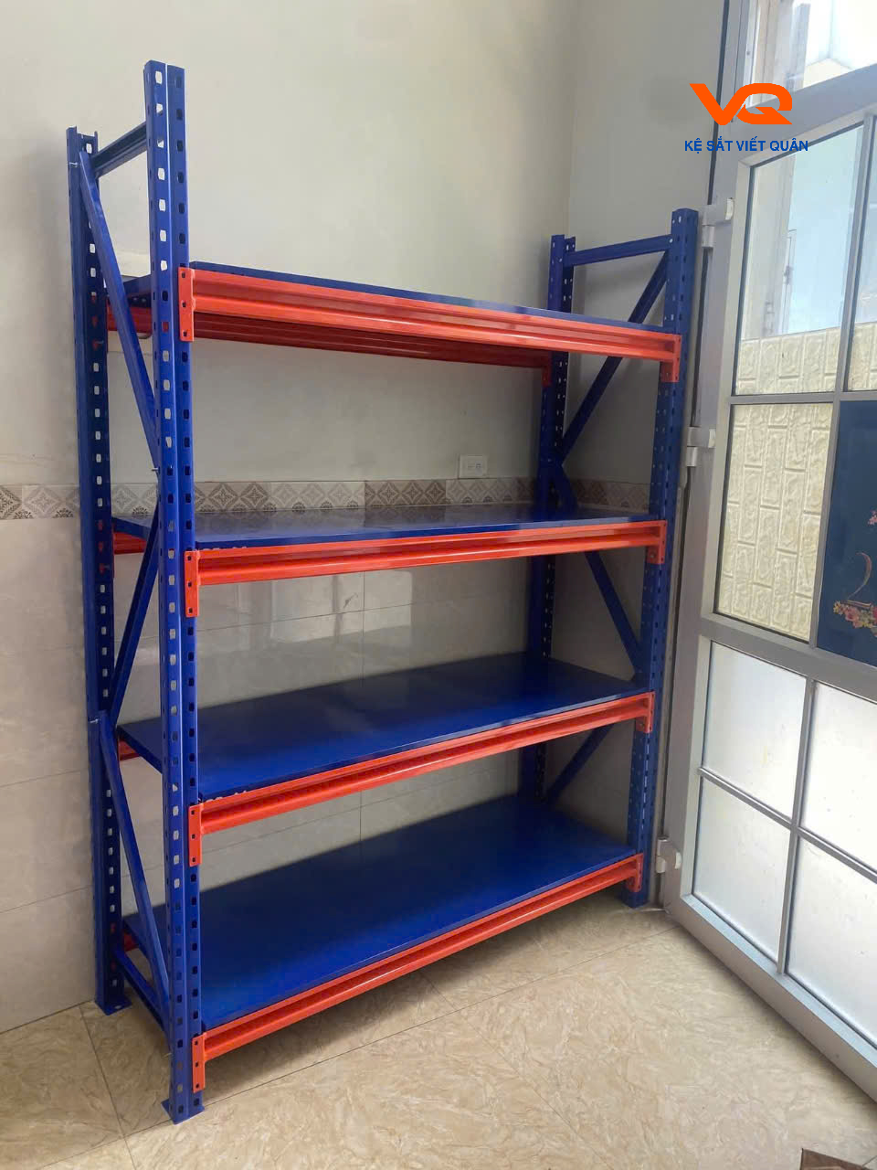 Kệ trung tải 4 tầng dài 1m5 rộng 0,4m