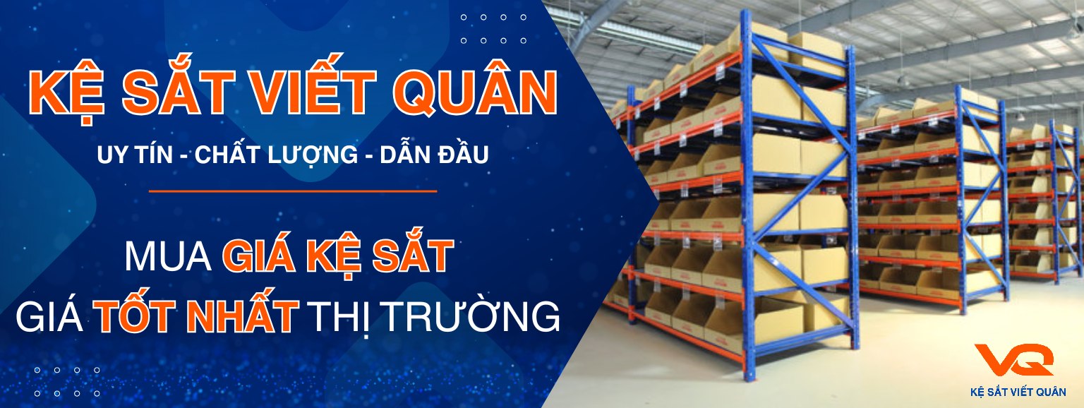 banner kệ sắt viết quân