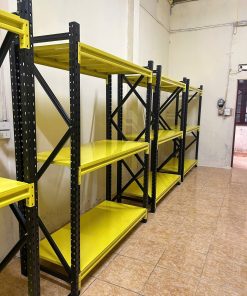 Kệ Trung Tải Sơn Màu Theo Yêu Cầu – Lưu Trữ Linh Hoạt, Thẩm Mỹ Cao