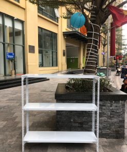 kệ sắt v lỗ 3 tầng cao 1m dài 1m rộng 30